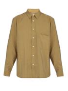 Lemaire Patch-pocket Silk-blend Shirt
