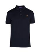 Ralph Lauren Purple Label Logo-embroidered Cotton Polo Shirt
