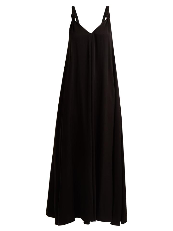 Elizabeth And James Laverne V-neck Crepe Dress