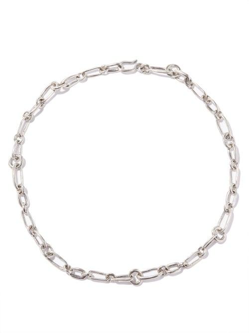 Sophie Buhai - Grecian Sterling-silver Chain Necklace - Womens - Silver