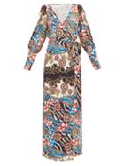 Matchesfashion.com Rhode - Aspen Scarf Print Dress - Womens - Cream Multi