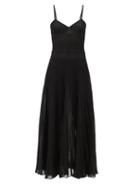 Jason Wu - Eyeletted-bodice Knit Dress - Womens - Black