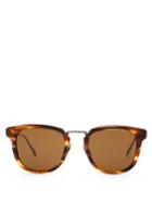 Bottega Veneta D-frame Titanium Sunglasses
