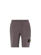 Matchesfashion.com Stone Island - Logo Patch Cotton Jersey Cargo Shorts - Mens - Brown