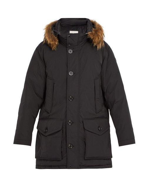 Matchesfashion.com Moncler - River Down Filled Parka - Mens - Black