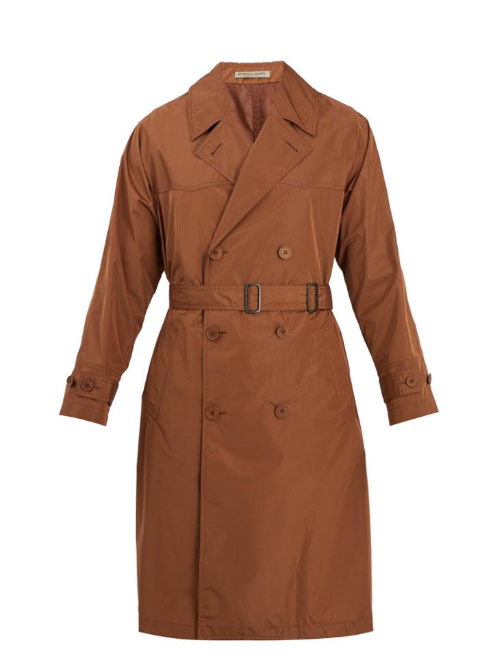 Bottega Veneta Notch-lapel Doubled-breasted Trench Coat