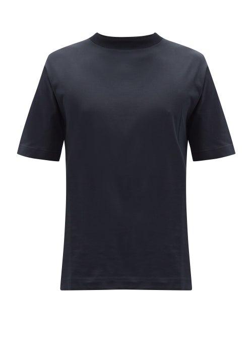 Matchesfashion.com Sunspel - Crew-neck Cotton-jersey T-shirt - Mens - Black