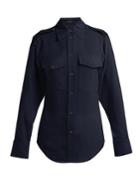 Joseph Rainer Silk Patch-pocket Shirt