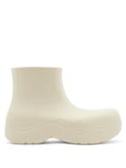 Matchesfashion.com Bottega Veneta - The Puddle Biodegradable-rubber Ankle Boots - Mens - Beige