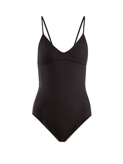 Matchesfashion.com Three Graces London - Marguerite Swimsuit - Womens - Black