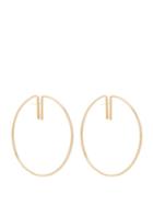 Matchesfashion.com Fay Andrada - Rako Hoop Brass Earrings - Womens - Gold