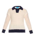 Mih Jeans Nautical Mohair-blend Knit Sweater