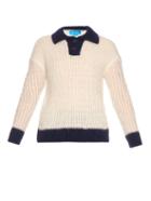 Mih Jeans Nautical Mohair-blend Knit Sweater