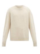 Matchesfashion.com Jil Sander - Dropped-sleeve Wool Sweater - Mens - Beige