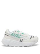 Matchesfashion.com Hi-tec Hts74 - Neon Shadow Rgs Leather Low Top Trainers - Womens - Green White