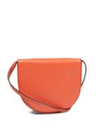 Matchesfashion.com Loewe - Heel Mini Leather Necklace Bag - Womens - Orange