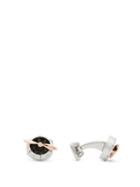 Matchesfashion.com Deakin & Francis - Sopwith-propeller Rose Gold-plated Cufflinks - Mens - Silver