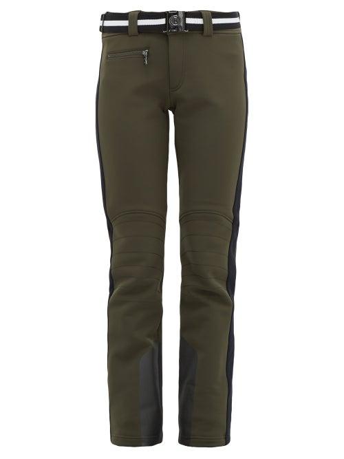 Matchesfashion.com Bogner - Madei Belted Ski Trousers - Womens - Khaki