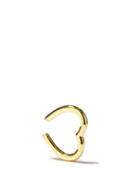 Ladies Fine Jewellery Yvonne Lon - 9kt Gold Heart Ear Cuff - Womens - Yellow Gold