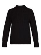 Matchesfashion.com Inis Mein - Cable Knit Wool Jumper - Mens - Black