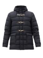 Matchesfashion.com Herno - Il Montgomery Quilted-down Coat - Mens - Navy