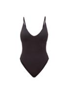 Matchesfashion.com Haight - Giu Scoop Neck Swimsuit - Womens - Black