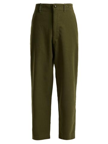 Myar Wide-leg Wool-blend Trousers