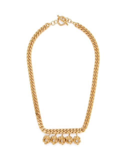 Matchesfashion.com Orit Elhanati - Tasha Gold Plated Charm Necklace - Womens - Gold