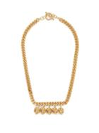 Matchesfashion.com Orit Elhanati - Tasha Gold Plated Charm Necklace - Womens - Gold
