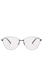 Matchesfashion.com Balenciaga - Round Frame Metal Glasses - Womens - Black