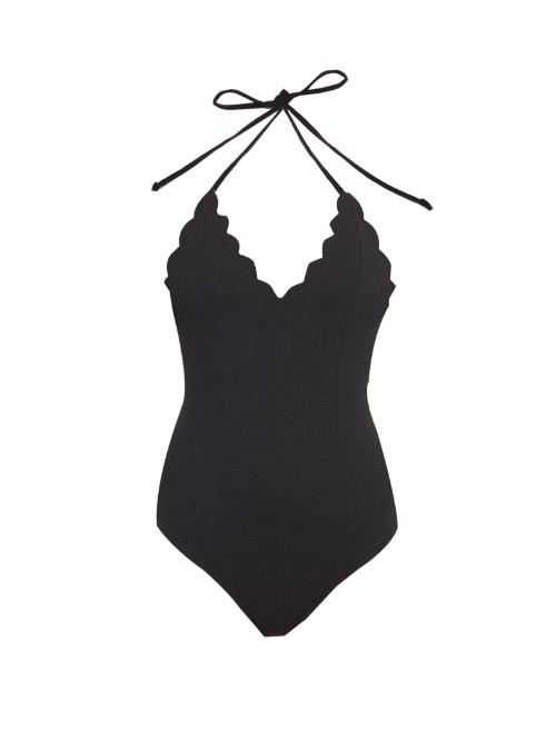 Marysia Swim Broadway Scallop-edged Swimsuit