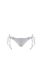 Mara Hoffman Terry Stripe Tie-side Bikini Briefs