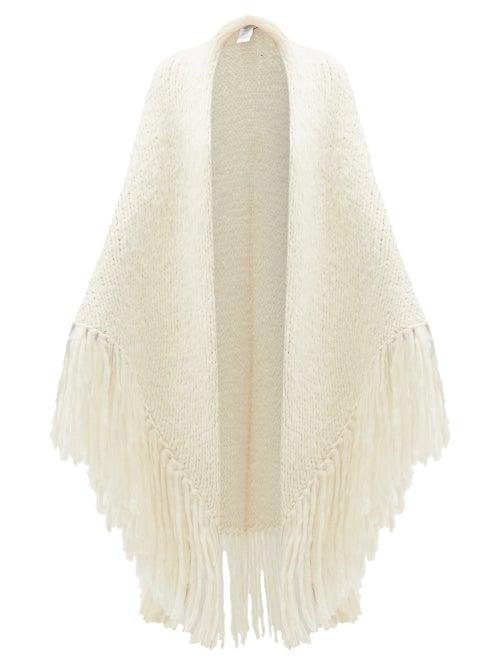Matchesfashion.com Gabriela Hearst - Lauren Cashmere Wrap - Womens - Ivory