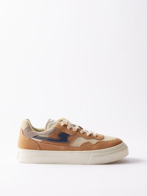 Stepney Workers Club - Pearl S-strike Suede Trainers - Mens - Light Brown