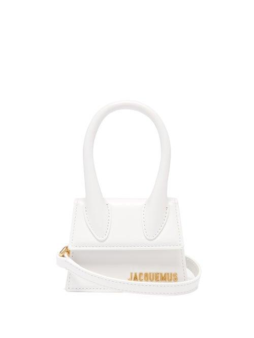 Jacquemus - Chiquito Mini Leather Bag - Womens - White