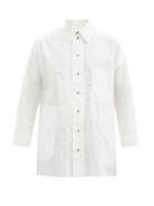 Matchesfashion.com Toogood - The Woodcutter Cotton-poplin Shirt - Mens - White