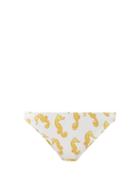 Matchesfashion.com Fisch - Flamands Seahorse-print High-cut Bikini Briefs - Womens - White Multi