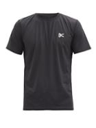 Matchesfashion.com District Vision - Race Logo-print Mesh T-shirt - Mens - Black