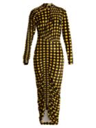 Preen By Thornton Bregazzi Christy Gingham Velvet Dress