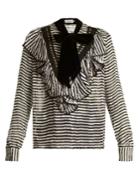 Preen By Thornton Bregazzi Phillipa Silk-blend Devor Top