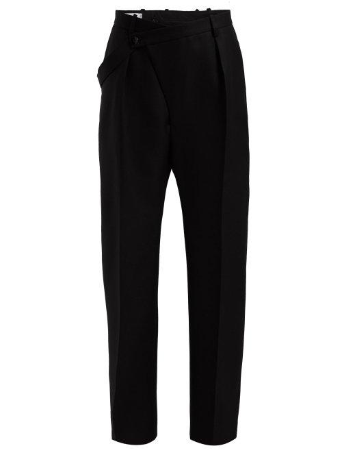 Matchesfashion.com Jil Sander - Floyd Wool Twill Trousers - Womens - Black