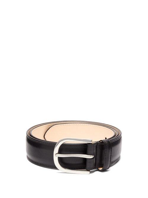 Matchesfashion.com Paul Smith - Dyed Leather Belt - Mens - Black