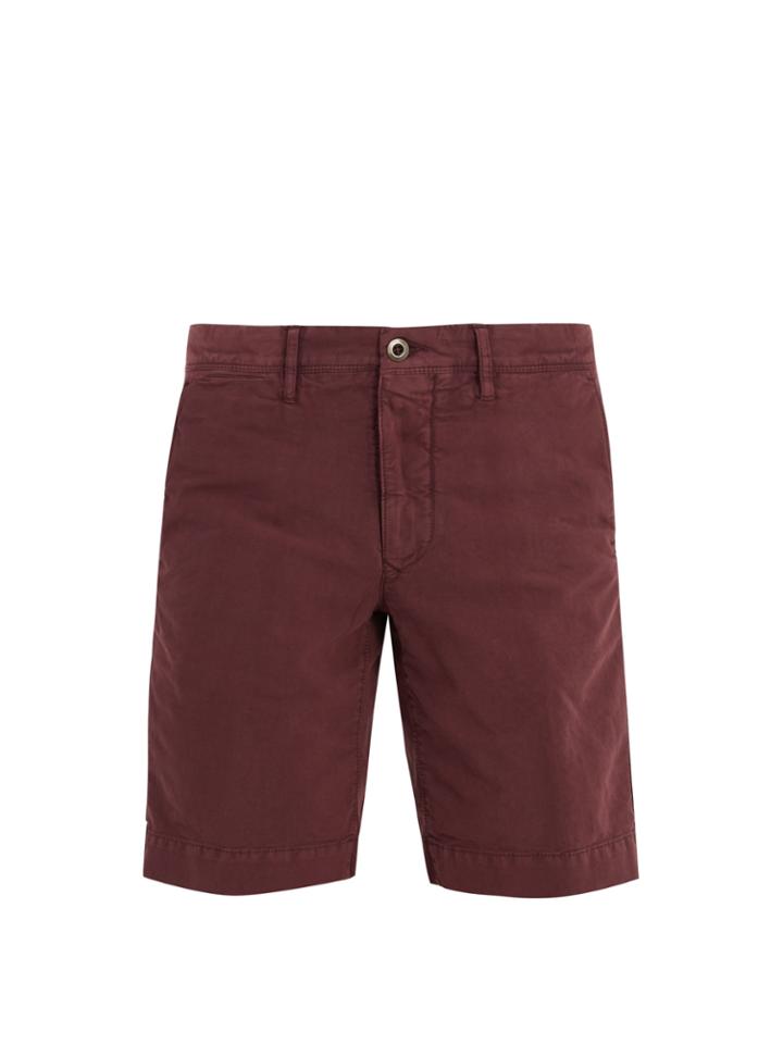 Incotex Mid-rise Chino Shorts
