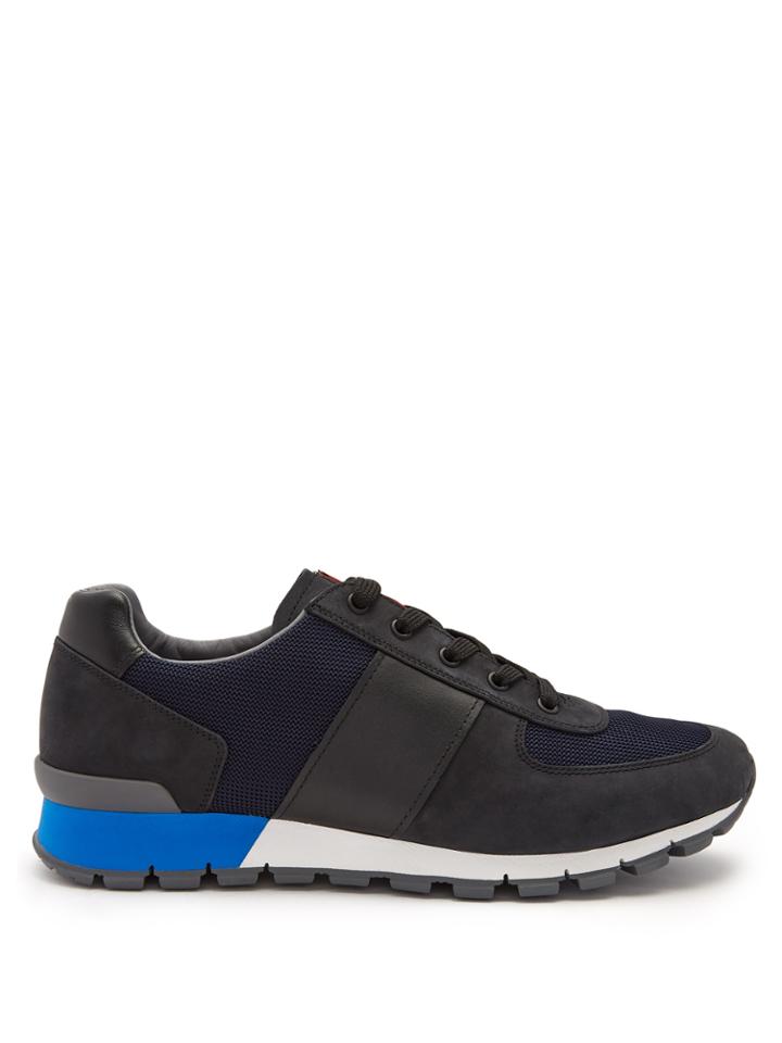 Prada Tri-colour Low-top Trainers