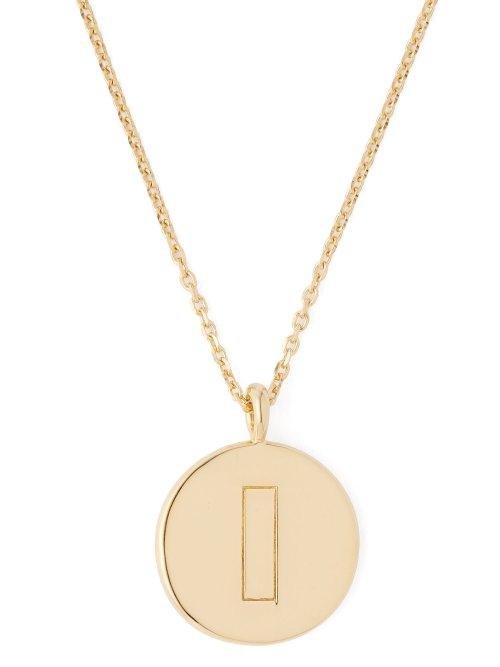 Matchesfashion.com Theodora Warre - I Charm Pendant Gold Plated Necklace - Womens - Gold