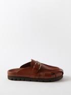 Grenson - Dale Leather Sandals - Mens - Tan