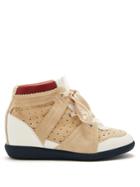 Isabel Marant Betty Concealed-wedge Suede Trainers