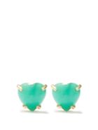 Irene Neuwirth - Love Chrysoprase & 18kt Gold Earrings - Womens - Green