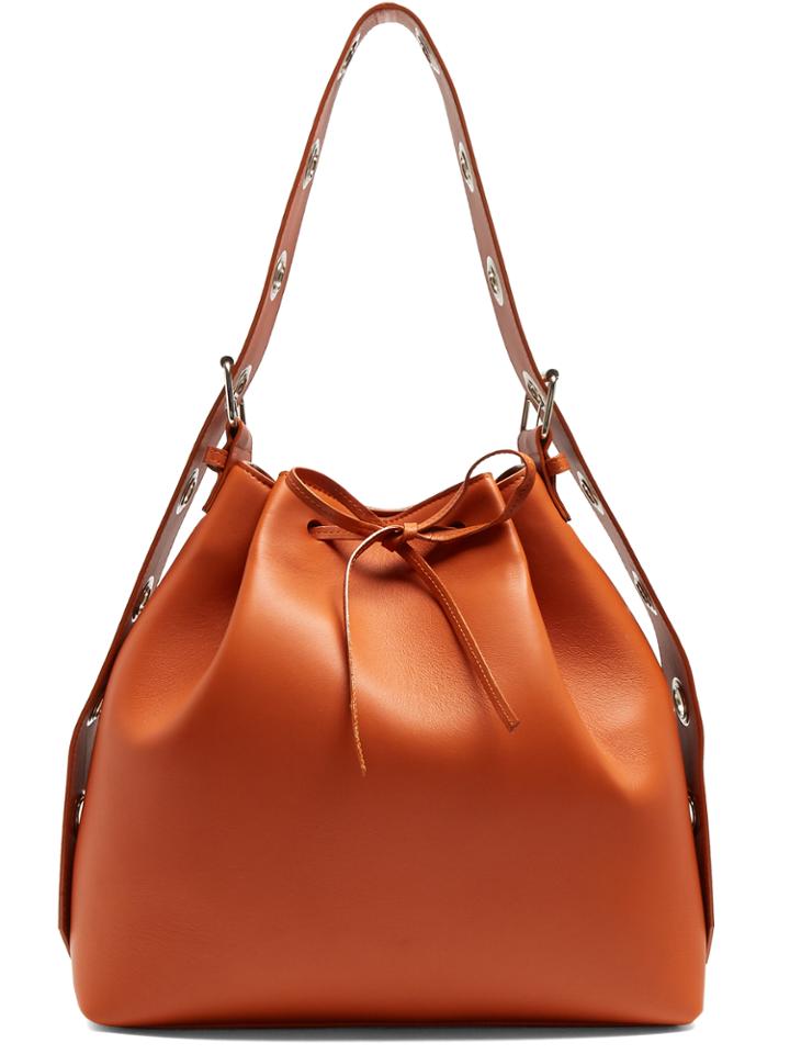 Marques'almeida Leather Bucket Bag