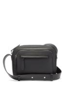 Burberry - Logo-debossed Leather Cross-body Bag - Mens - Black